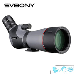 SVBONY SV46P Telescope 20-60x80 ED Spotting Scope Dual Focus  IPX7 Waterproof fogproof Professional Birding Camping equipment