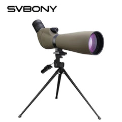 Svbony SV401 20-60x80 Spotting Scope BK7 Silver + MC Prism IPX6 Waterproof spyglass with Tripod Camping Equipment