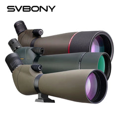 SVBONY Bird Watching Telescope SV401/SV411/SV13 20-60X80 Spotting Scope Waterproof Camping Equipment for Moon Target Shooting