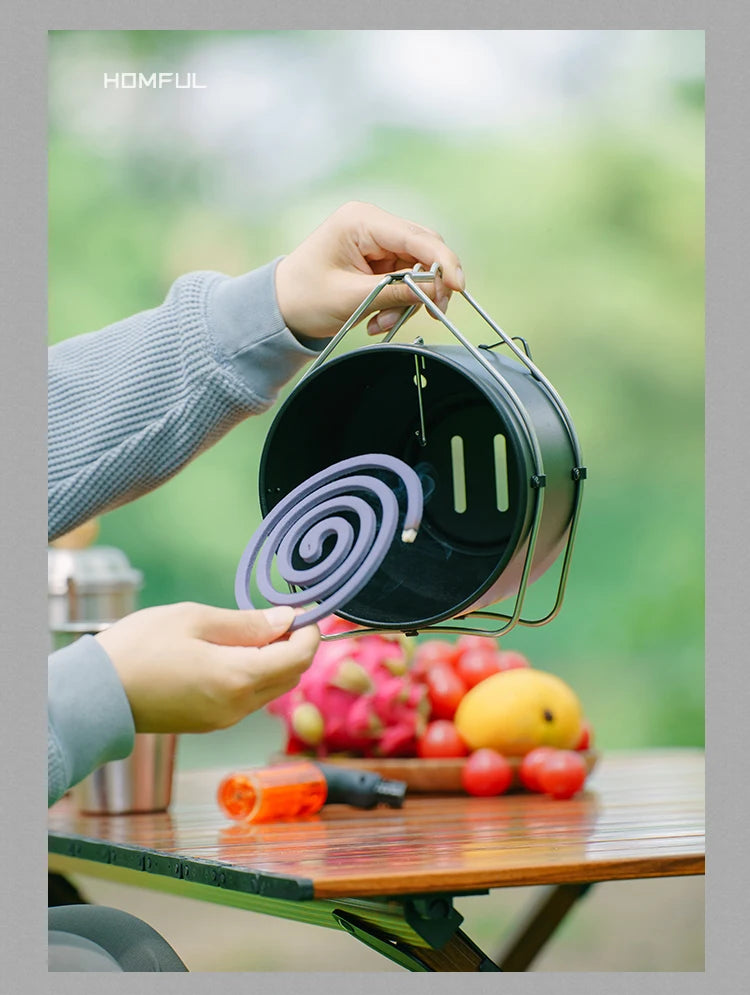 HOMFUL new arrival glamping camping or indoor beautiful hight quality mosquito coil pig