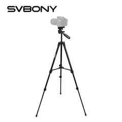 SVBONY Tripod Portable 49" Travel Aluminum Lightweight for DSLR Cameras Video Spotting Scope Watching w/Carrying Bag SV102 SV101