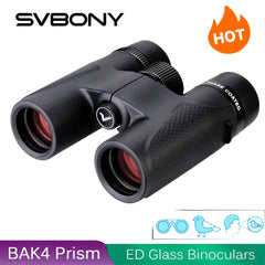 SVBONY SV202 ED Long Range Binoculars 8X32/8x42/10x42,IPX7 Waterproof FMC BAK4,Bird Watching,Stargazing,Camping,Travel,Astronomy