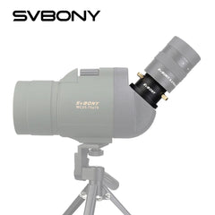 SVBONY M48 Female to M42 Male Adapter with 1.25'' Interface for SV41 Mak Spotting Scope