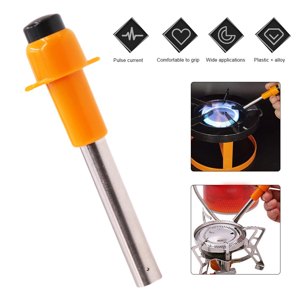 Electric Igniter No Need Battery Piezoelectric Waterproof Portable Pulse Lighter Home Outdoor Stove Camping Stove Accessories