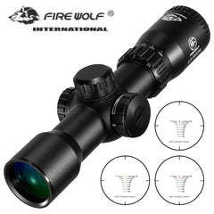 Fire Wolf 1.5-5X32 IR Hunting airsoft accessories tactical Optical sight red dot rifle scope Spotting scope for rifle hunting