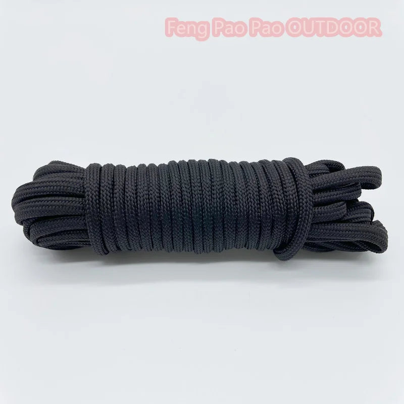 5 Meters Dia.4mm 7 Stand Cores Parachute Cord Lanyard Outdoor Camping Rope Climbing Hiking Survival Equipment Tent Accessories