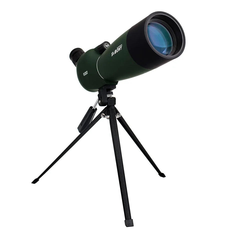 SVBONY SV28 Spotting Scopes with Tripod,25-75x70,Waterproof,Range Shooting Scope,Compact, for Target Shooting,Wildlife Viewing