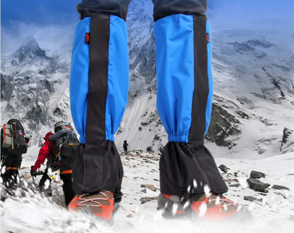 Outdoor Hiking Legging Gaiters Waterproof Leg Covers For Camping Climbing Skiing Desert Boots Shoes Snow Gaiters Legs Protection