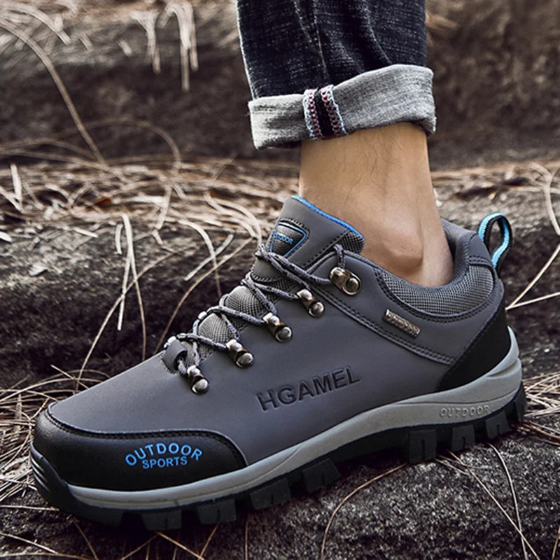 Outdoor Men Treking Shoes Breathable Climbing Hiking Sneakers Men Trainers Comfortable Walking Casual Shoes Men Camping Shoes