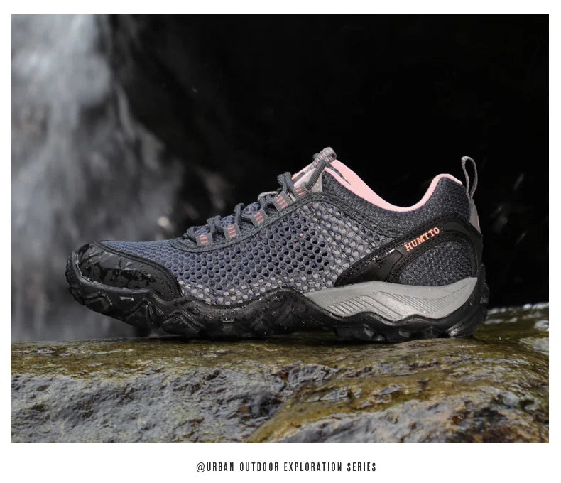 Humtto Summer Hiking Shoes Outdoor Walking Sneakers for Men Climbing Sport Women Men's Shoes Trekking Hunting Female Mens Shoes