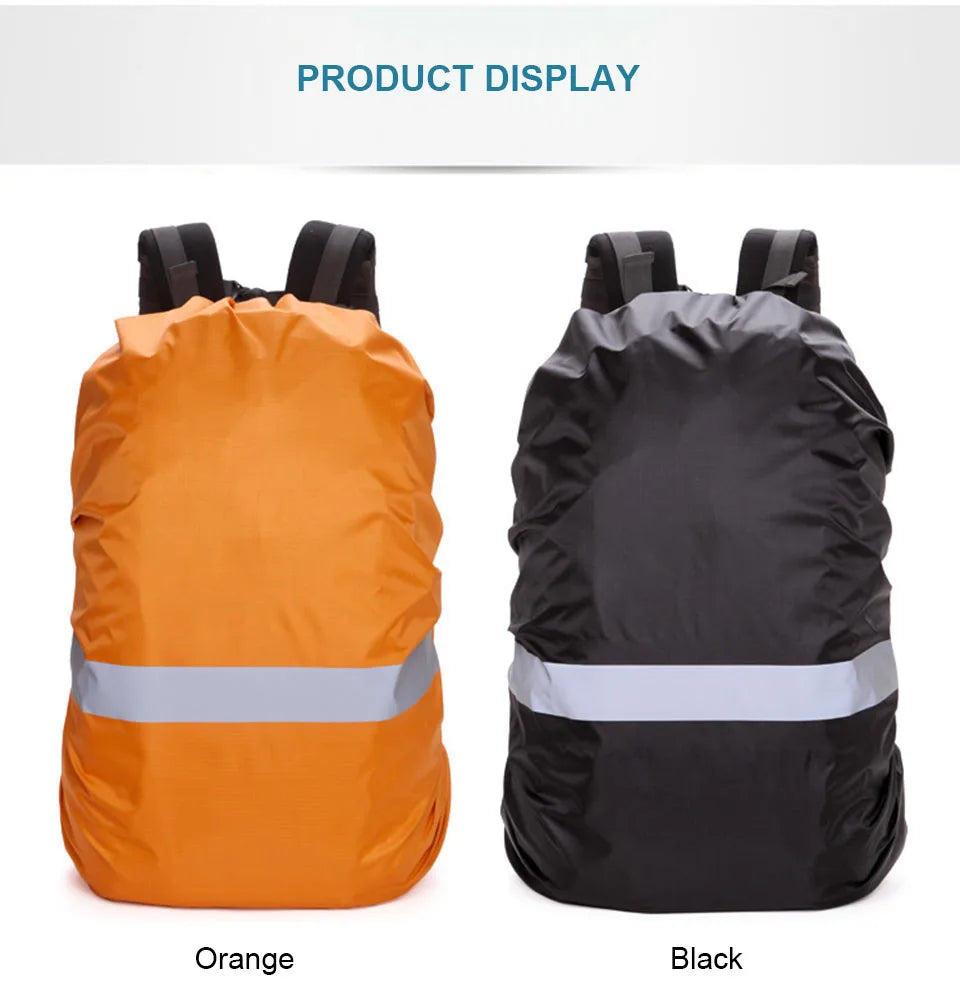 Reflective Rain Cover Backpack 20L 35L 45L 60L Waterproof Bag Camo Tactical Outdoor Camping Hiking Climbing Dust Raincover