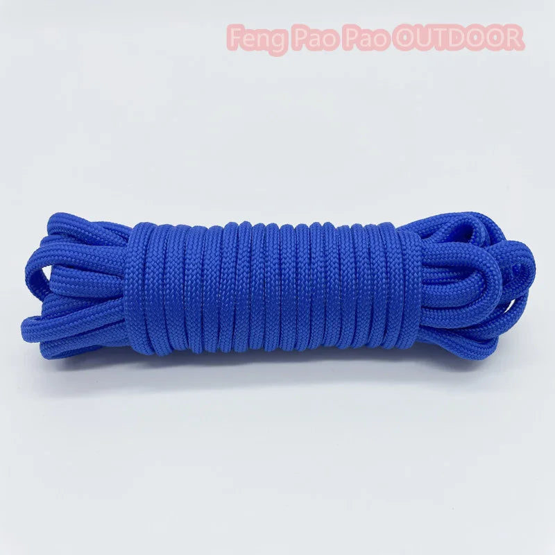 5 Meters Dia.4mm 7 Stand Cores Parachute Cord Lanyard Outdoor Camping Rope Climbing Hiking Survival Equipment Tent Accessories