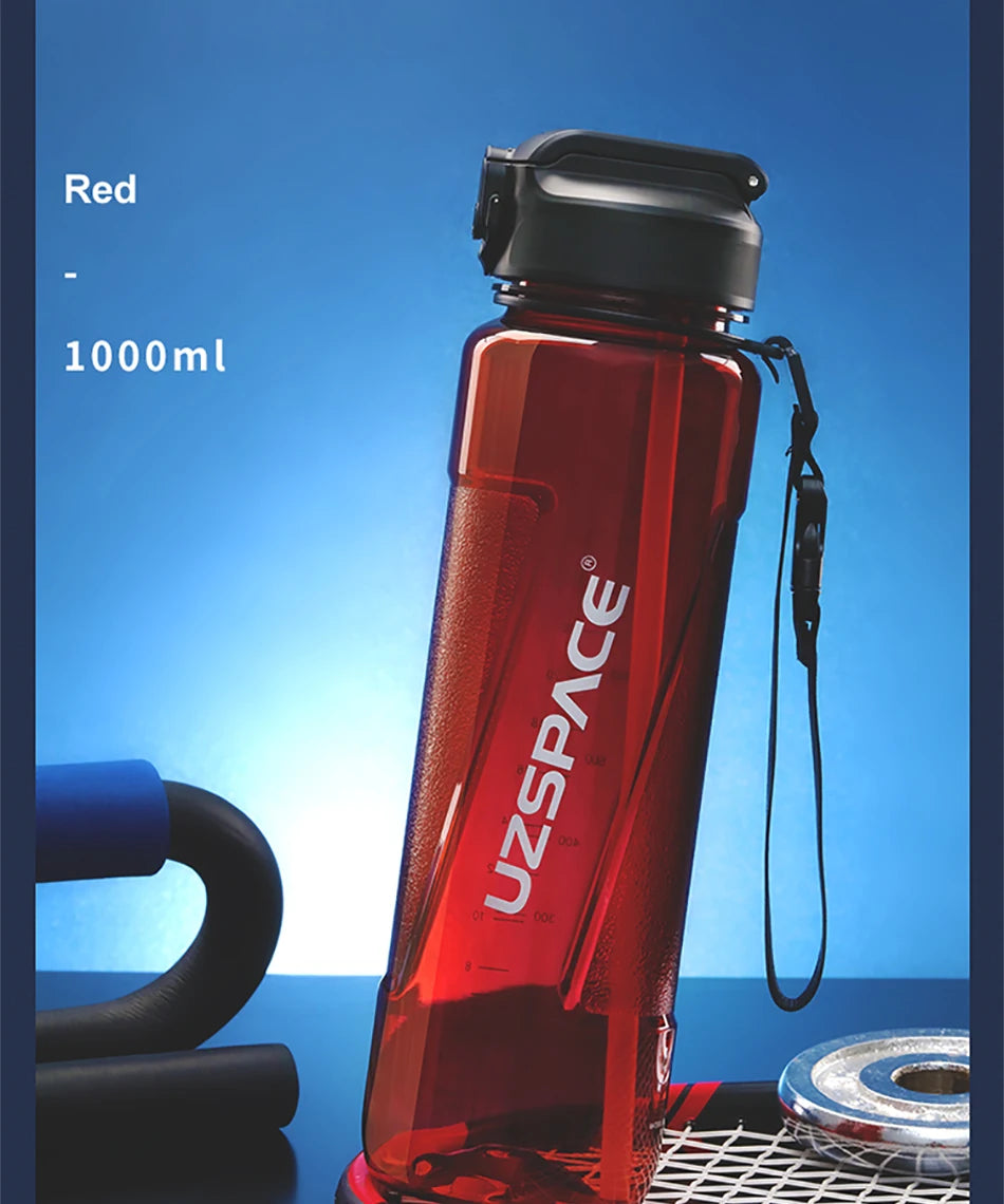 Sport Water Bottles with Straw Summer New Large-capacity Tritan Plastic Portable Leakproof Drink Bottle BPA Free Outdoor Travel