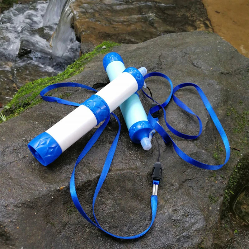 Outdoor Water Purifier Camping Hiking Emergency Life Survival Portable Purifier Water Filter YS-BUY