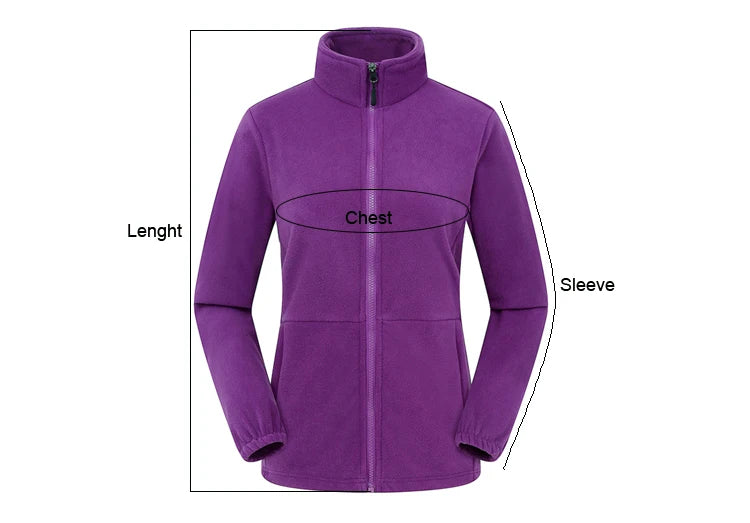 TRVLWEGO Men Women Jackets Camping Hiking Outdoor Sport Winter Polar Fleece Lovers Heated Ski Coats Walking Trekking Clothing