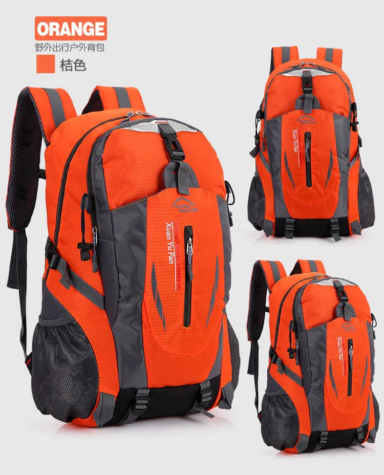 30L Men Women Outdoor Fishing Bags Waterproof Travel Trekking Backpack Climbing Hiking Camping Rucksack Tactical Sports Bags