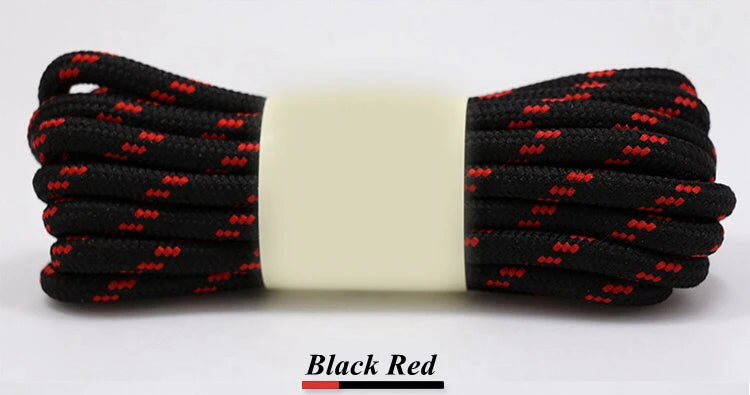 1Pair Round Shoelaces Outdoor Hiking Sports Shoe Laces Kids Sneakers Shoelaces Length 100/120/140/160CM Lacets Baskets 19 Colors