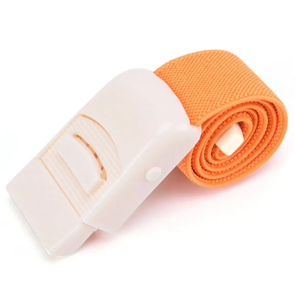 ABS Snap Tourniquet Quick Release Medical Emergency Buckle Band Adjustable Portable Ribbon Outdoor First Aid Accessories