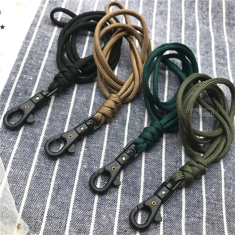 1PCS Outdoor Rock Climbing Hanging Neck Rope Lanyard For Phone Camera USB Holder ID Pass Card Name Badge Holder Keychain