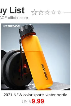 Sport Water Bottles with Straw Summer New Large-capacity Tritan Plastic Portable Leakproof Drink Bottle BPA Free Outdoor Travel