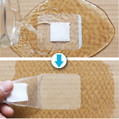 10Pcs/lot Medical Transparent Tape Adhesive Plaster Waterproof Wound Hemostasis Sticker Band First Aid Bandage Emergency Kit