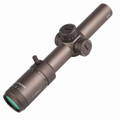 T-EAGLE ER 1.2-6 X24 IRHK Tactical Riflescope Spotting Scope for Rifle Hunting Optical Collimator Air Gun Sight Red Green Light