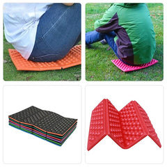 Camping Folding Mat 4-Zone XPE Foam Pad Moisture-proof Elasticity Cushion Travel Hiking Picnic Anti-dirty Seat Outdoor Tool 캠핑