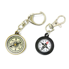 Mini Survival Compass Portable Outdoor Camping Hiking Pocket Navigator Adventure Keychain Compass Climbing Equipment