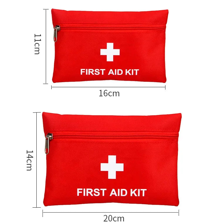 New Portable Waterproof First Aid Kit Bag Emergency Kits Case Only For Outdoor Camp Travel Fishing Emergency Medical Treatment