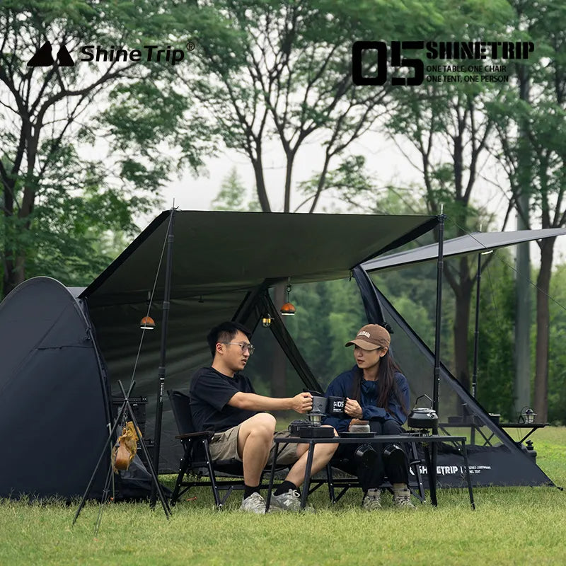 DuraLight SunShield Camping Tent - Spacious & Protective