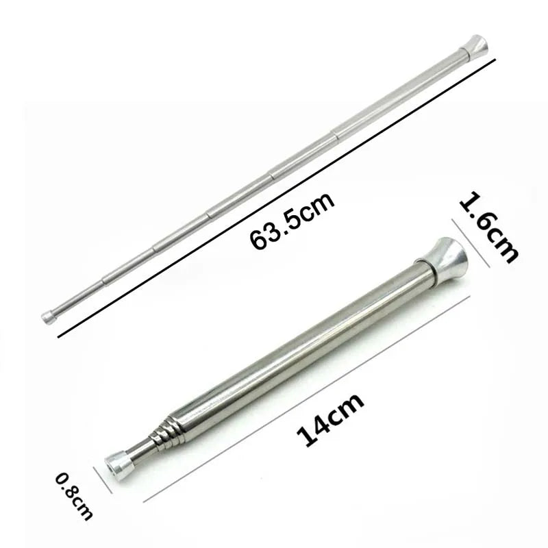 Fire Blow Pipe Telescopic Camping Blow Fire Tube Blower Stainless Steel Pipe Campfire Tool for Outdoor Picnic BBQ Fireplace