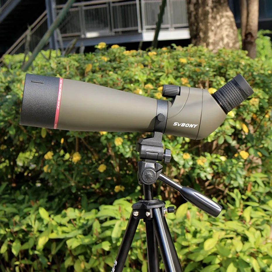 Svbony Telescope SV13 20-60x80 Zoom Spotting Scope 45-Degree Large Field of View Birdwatching Hiking Camping Equipment