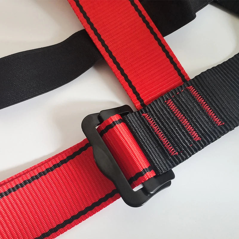 Outdoor Climbing Harness Bust Seat Belt Professional Rock Climbing Mountaineering Belt Safety Harness Rappelling Equipment