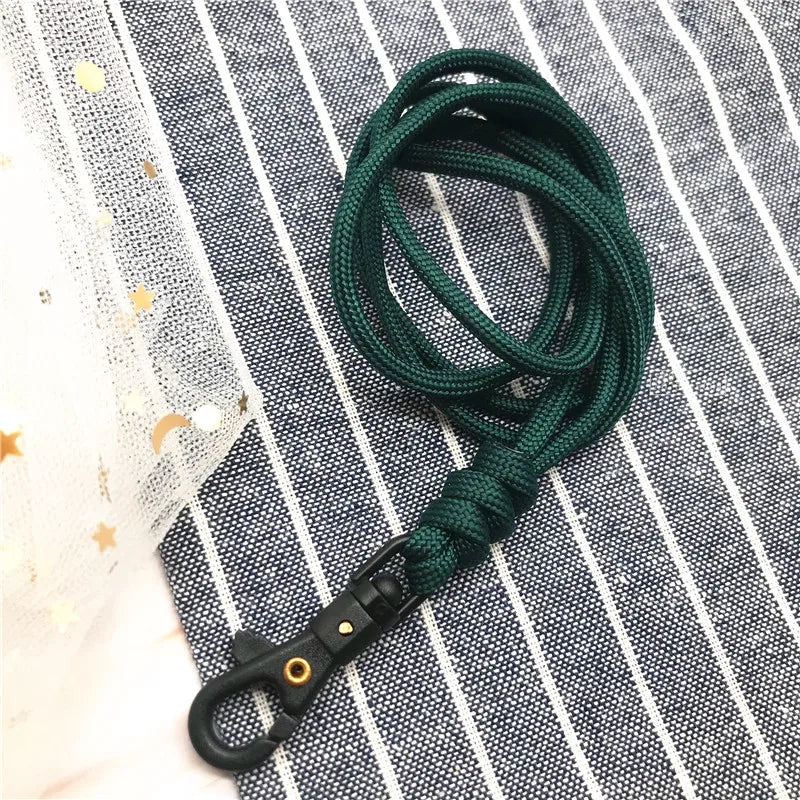 1PCS Outdoor Rock Climbing Hanging Neck Rope Lanyard For Phone Camera USB Holder ID Pass Card Name Badge Holder Keychain