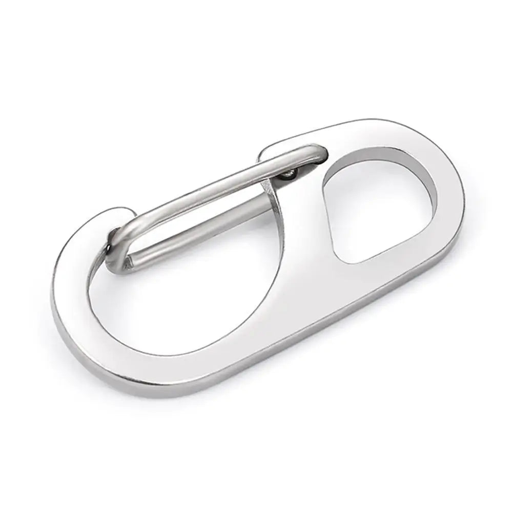 1/5PCS Mini Carabiner Clips Tiny Alloy Spring Snap Hook Keychain Clasps EDC Small Hanging Buckle for Backpack Camping Bottle