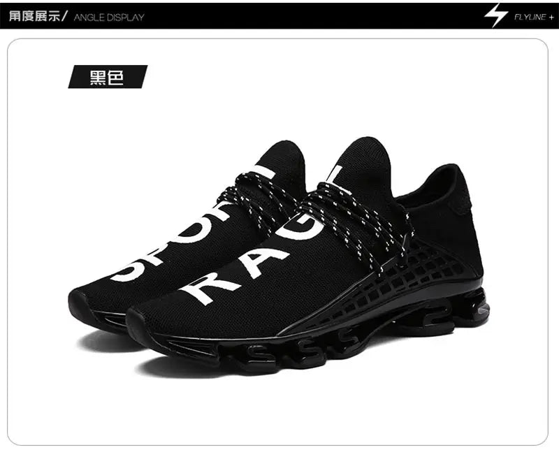 Large Size Summer Damping Women's Running Shoes Men Sport Sneakers Woman Sports Shoes Women Black Red Kids Trainers Gym GME-1839