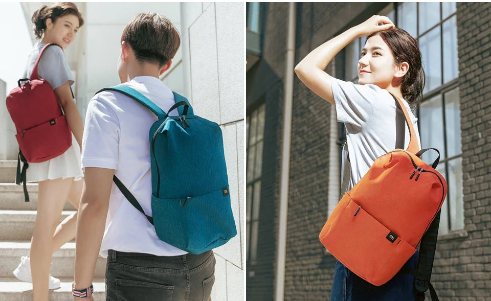 New Original Xiaomi Colorful Backpack Bag 10L Leisure Sports Chest Pack Bags Unisex For Mens Women Travel Camping Smart Home Bag