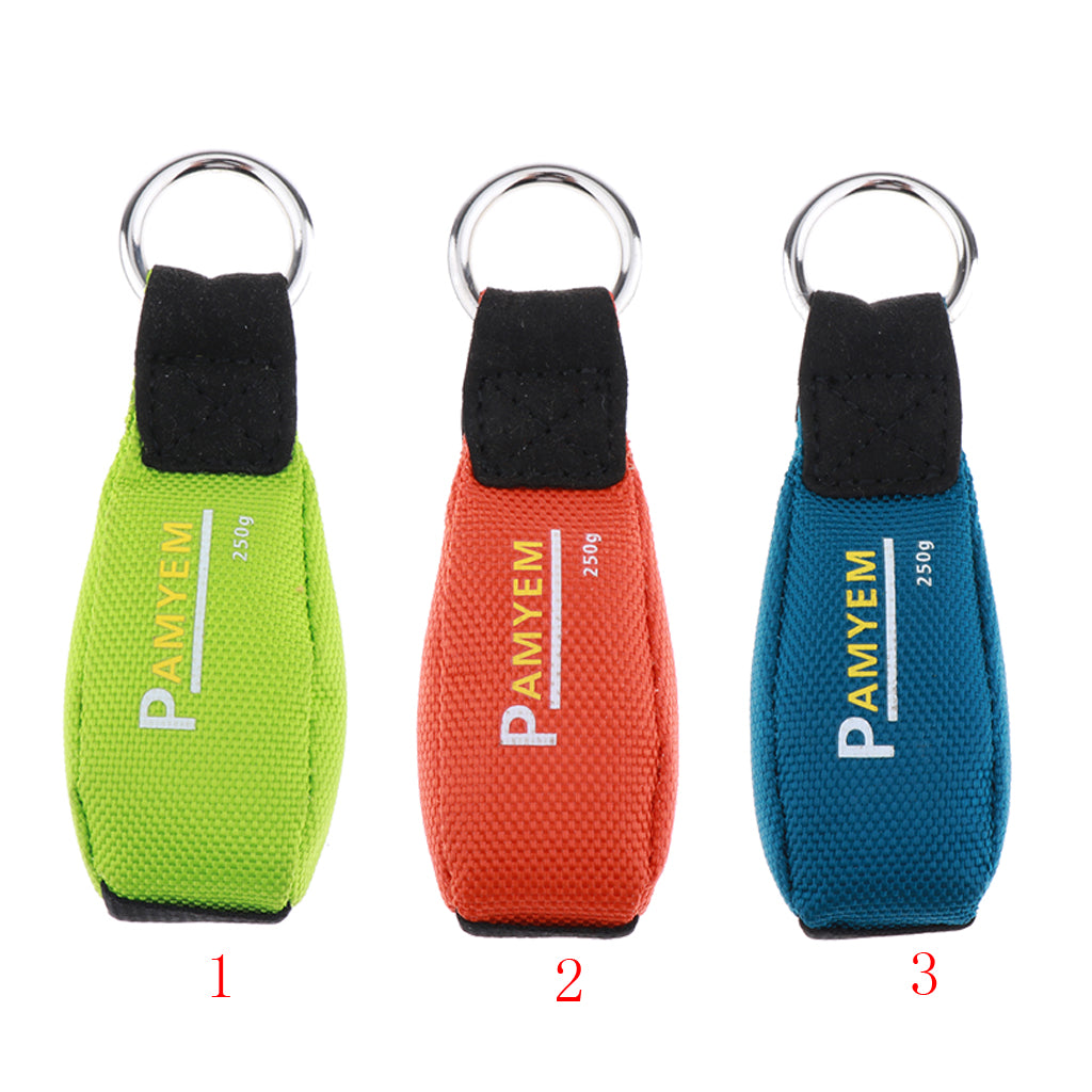 250g / 8.8 Oz Throw Weight Bag for Tree Arbrosit Climbing Throwing Line Rope Accessories, Optional Colors