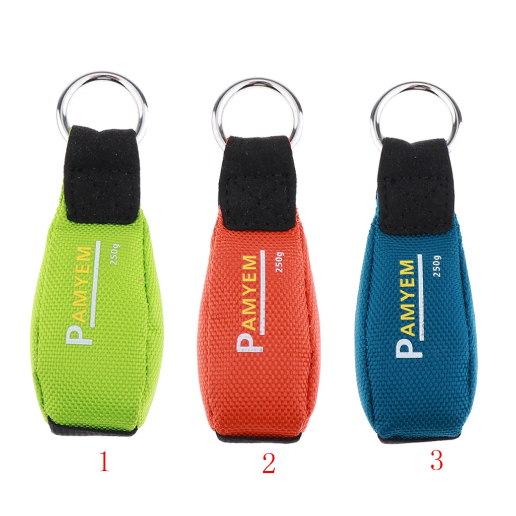 250g / 8.8 Oz Throw Weight Bag for Tree Arbrosit Climbing Throwing Line Rope Accessories, Optional Colors