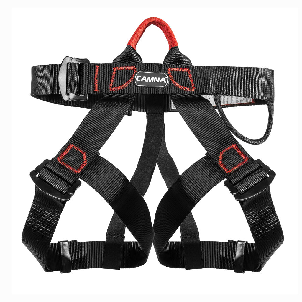 Half Body Climbing Harness Waist Safety Harness for Mountaineering Rock Climbing Rappelling Tree Climbing Strap Waist Belt Leg