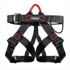 Half Body Climbing Harness Waist Safety Harness for Mountaineering Rock Climbing Rappelling Tree Climbing Strap Waist Belt Leg