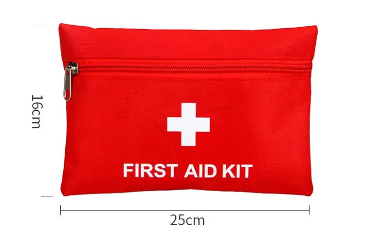 New Portable Waterproof First Aid Kit Bag Emergency Kits Case Only For Outdoor Camp Travel Fishing Emergency Medical Treatment