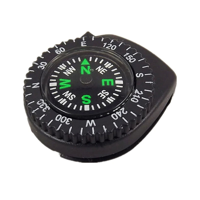 5pcs Mini Portable Compass Watch Band Slip Navigation Compass Wrist Camp Navigation Compass Watch Strap Survival