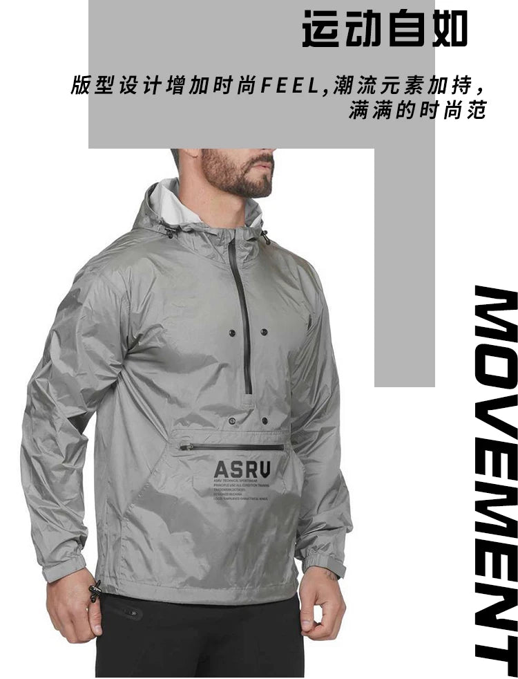 Men's Windbreaker Waterproof Running Jacket Soft Shell Hunting Clothing Hiking Coats Windproof Outdoor Softshell Fitness Jackets