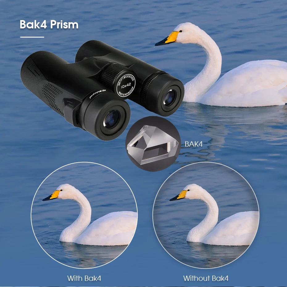 SVBONY Bird Watching Telescope SV47 Powerful Binoculars 8x32/8x42/10x42 Professional IPX7 Waterproof camping equipment Survival