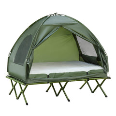 Foldable Elevated Camping Bed Tent for 2 People - Portable & Waterproof