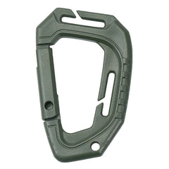 1Pcs Big D-type Plastic Steel Tactical Molle Quick Hook Hanging Buckle Clip Outdoor Camping Backpack Bag EDC Tool Accessories