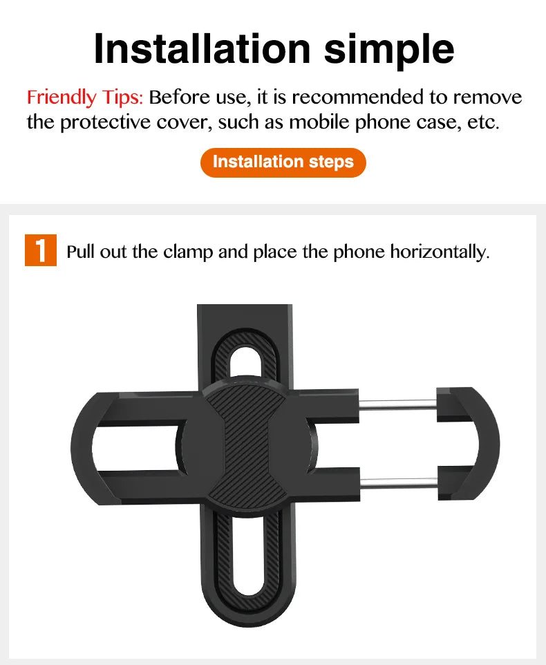 Upgrade Universal Cell Phone Adapter Bracket Clip Mount Soft Rubber Material for Binocular Monocular Spotting Scope Telescope