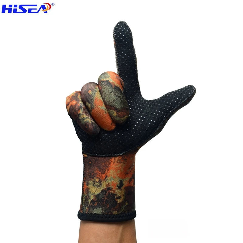 2.5MM Neoprene Scuba Diving Gloves Snorkeling Submersible Equipment Swim Water Ski Surf Collocationing Spearfishing Wet Suit