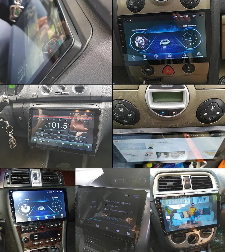 JMCQ 2 Din Android 12 4G NET 7/9/10.1 Inch Car Radio Multimedia Video Player 2Din Navigation GPS FM for Nissan Kia Honda VW